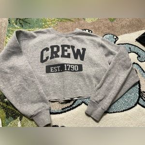 Brandy Melville crop crewneck